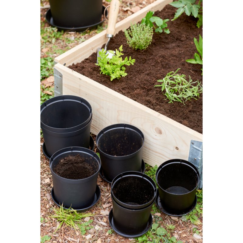 Orthex bloempot CULTIVATE, diameter 300 mm, zwart